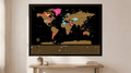 Wooden Frame for Scratch Map