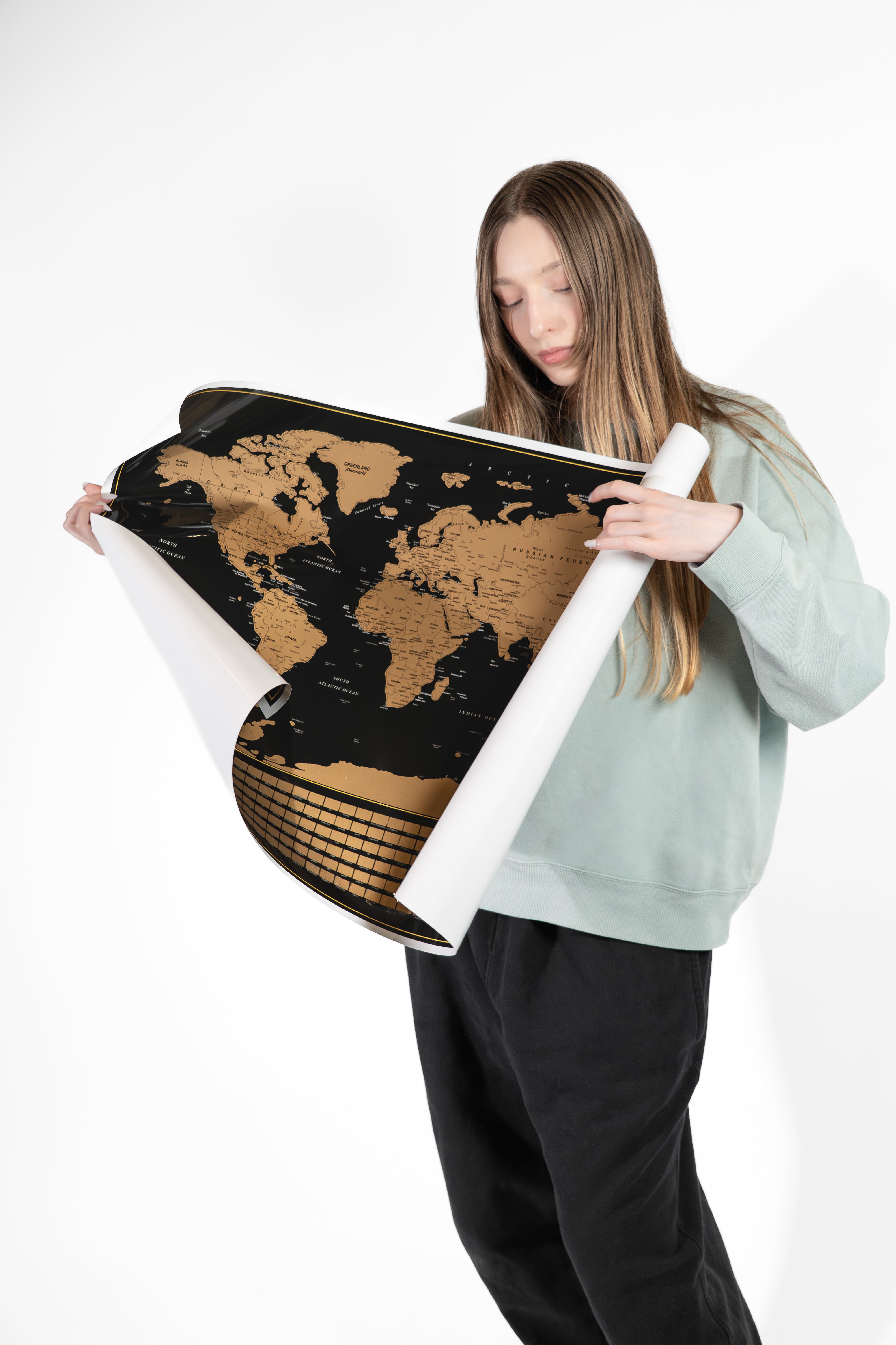 SCRATCH MAP OFF THE WORLD