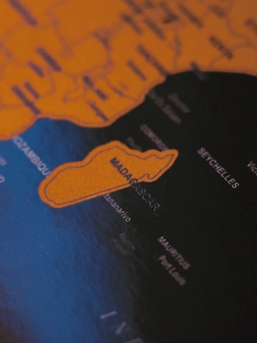 SCRATCH MAP OFF THE WORLD